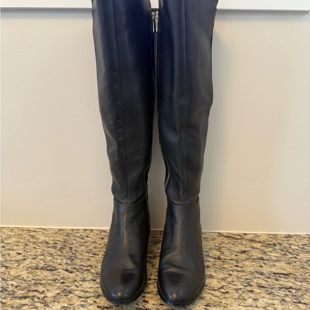 Michael Kors Black Knee-High Boots
